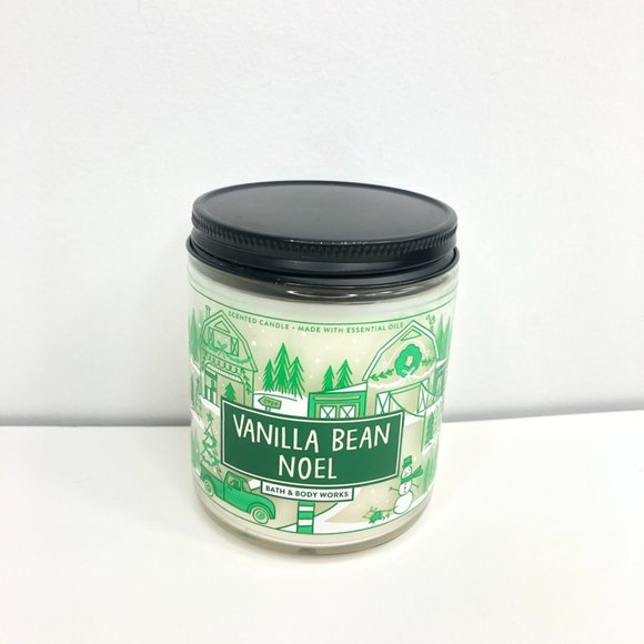 Bath & Body Works Vanilla Bean Noel Jar Candle 7oz